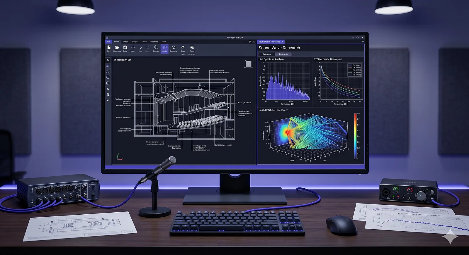 Acoustic analysis workstation