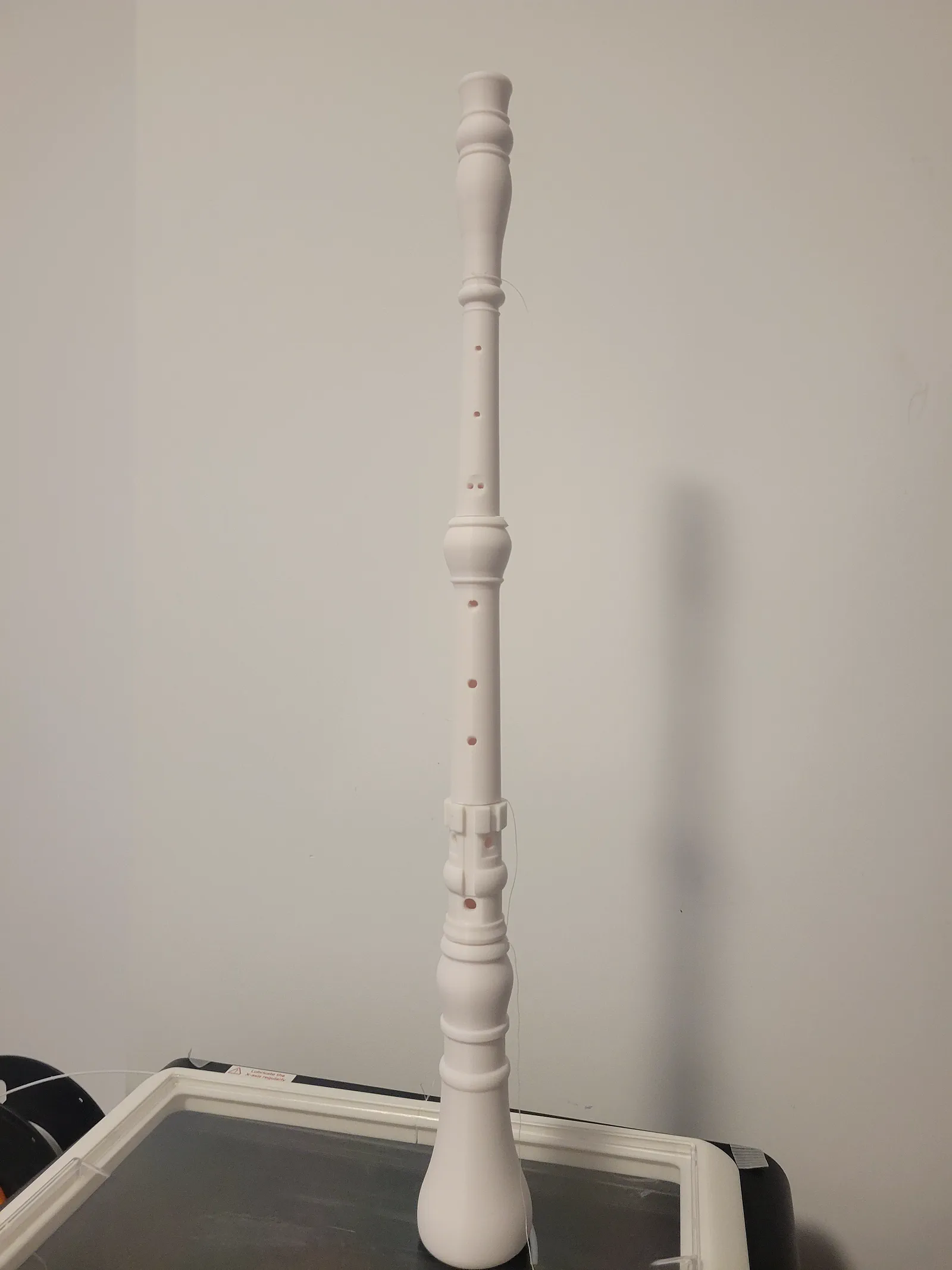 A 3D-printed baroque recorder