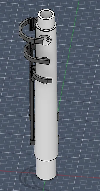 CAD design of the adaptive recorder keys