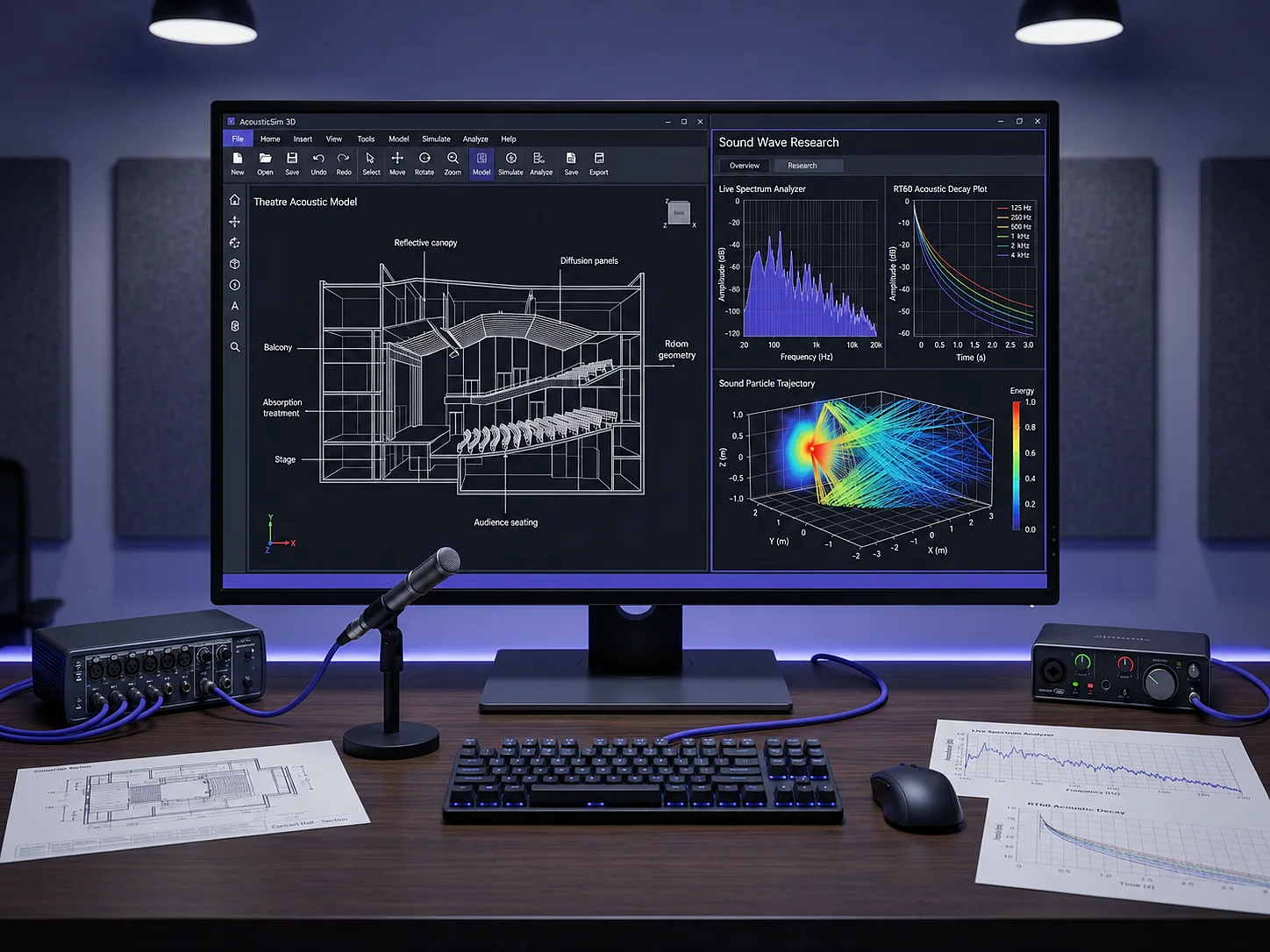 Acoustic analysis workstation