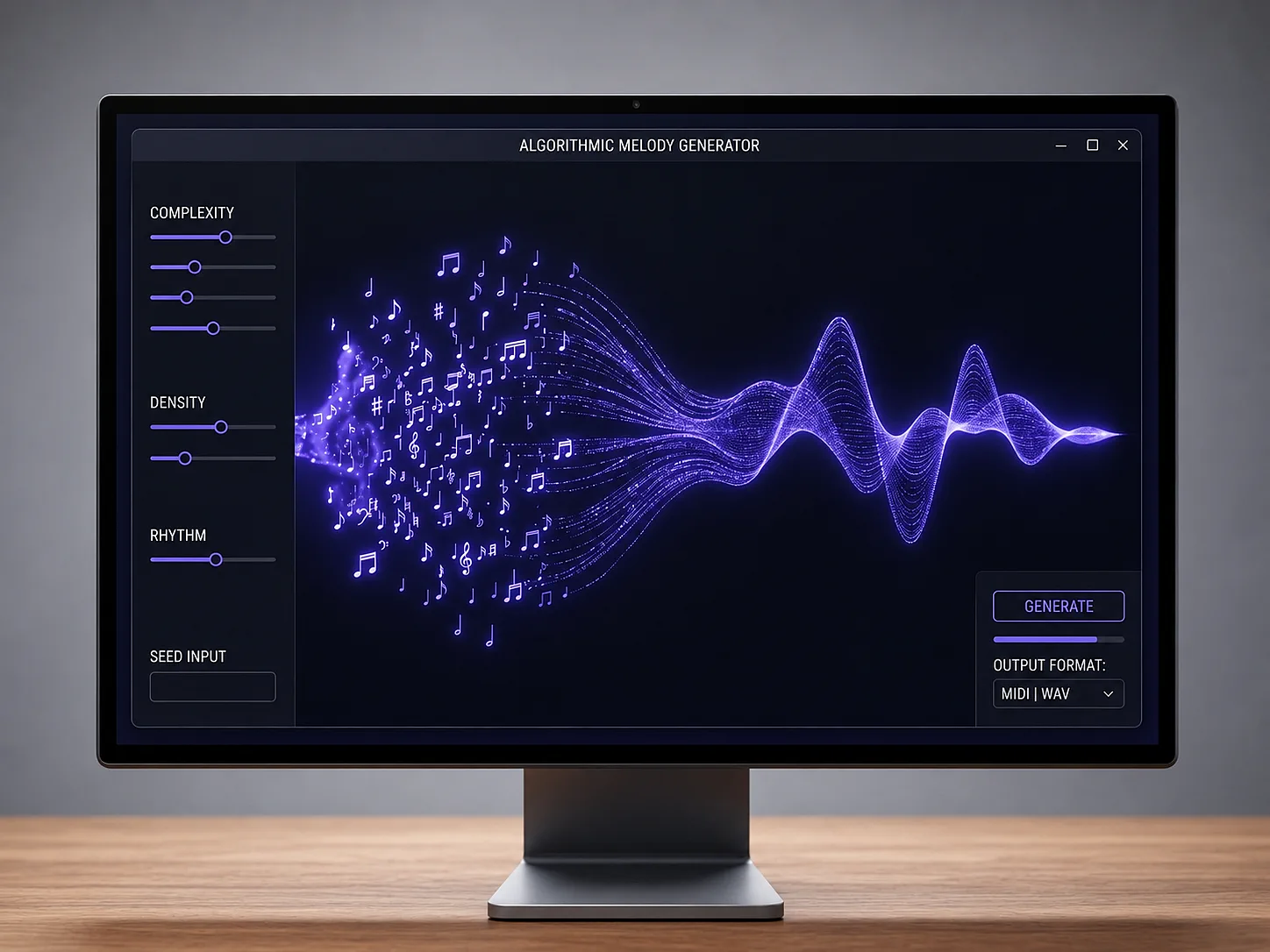 Audio waveform / signal-processing visualization